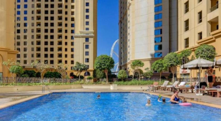 Fancy 1BR Apt With Aerial Marina Views in JBR - main image
