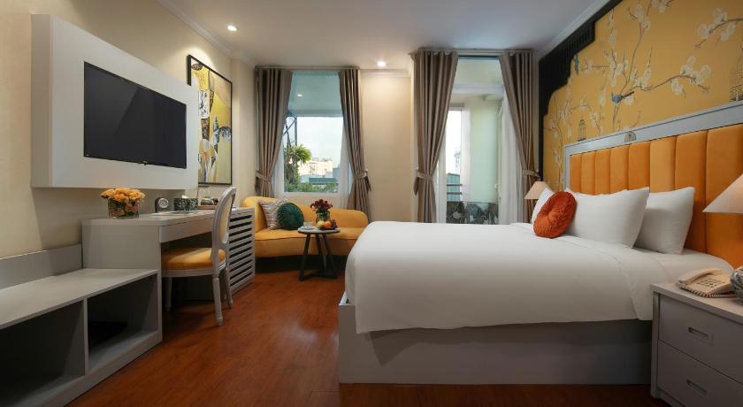 ハノイ San Premium Hotel 4つ星 ホテル レストラン