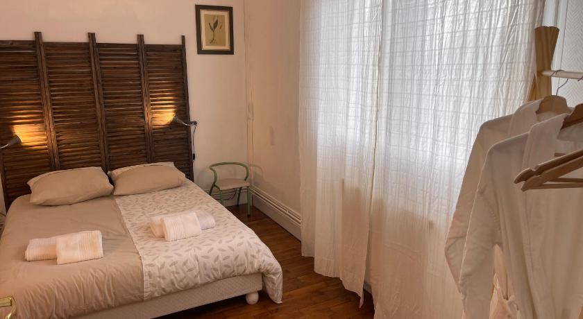 La chambre verte du gite de vendome