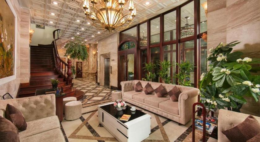 河内 Thien Thai Hotel & Spa 4星级 酒店 大堂