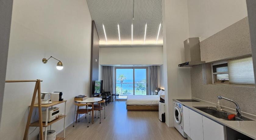 济州 Jeju Badayeon Pool Villa 5星级 民宿 大堂