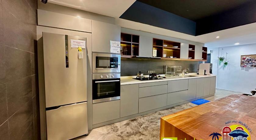 マラッカ ModernCave GuestHouse WalkingDistance5Mins Jonker 5つ星 ホテル 施設