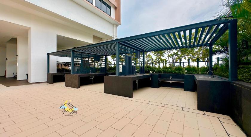 マラッカ AppleResindence/Snooker/GameMachin/PlayGround 3つ星 ゲストハウス 眺望