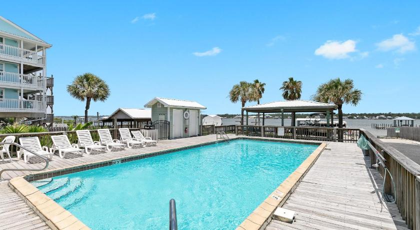 걸프 쇼어 (AL) 3BR Condo Gulf Views with Pool, Boat Launch and Dock 5성급 숙소 로비