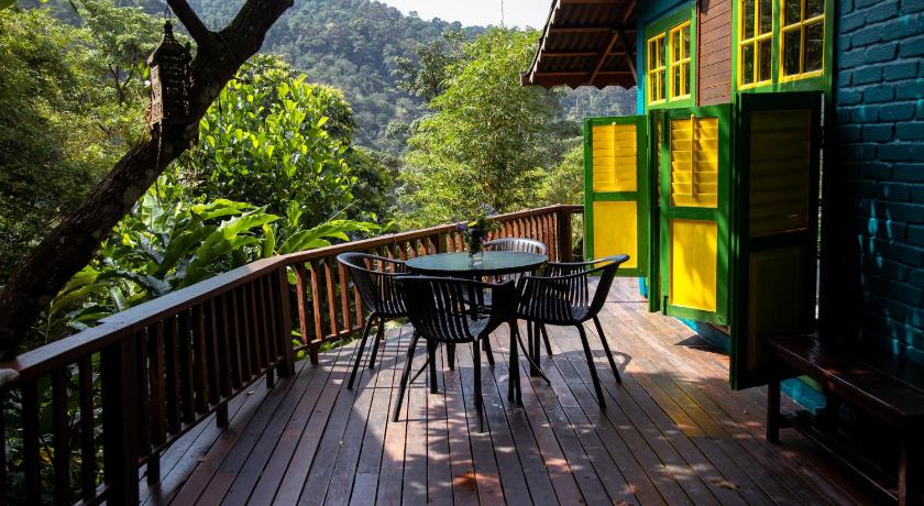 パンタイ The Dusun 4つ星 ゲストハウス レストラン