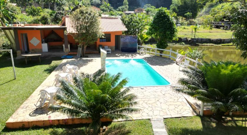 孔塞瓦托里亚 Pousada Rancho da Mata 3星级 酒店 餐厅