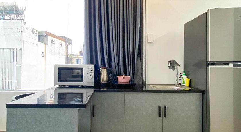 ホーチミン Zeus Living - Cozy Apartment in Thao Dien 3つ星 ホテル 眺望