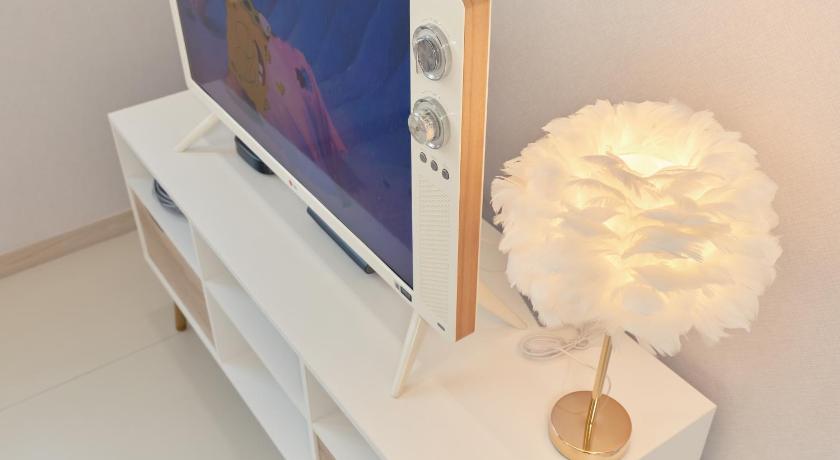 서울 4개의방 2개의 화장실 거실 부엌이 있는 핑크룸 (Pink room 4 bedroom) 3성급 싱글룸 부대시설