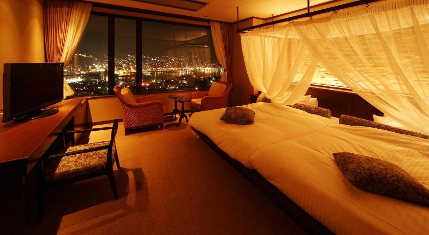 稲佐山温泉ホテルアマンディ 長崎 年 最新料金 8000円 部屋写真 口コミ