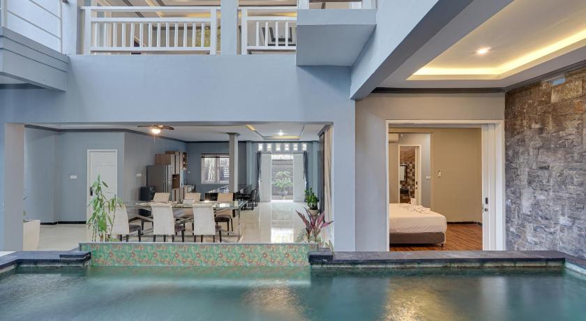 巴厘 Villa Master Residance - Sidakarya near Renon 4星级 单人房 大堂