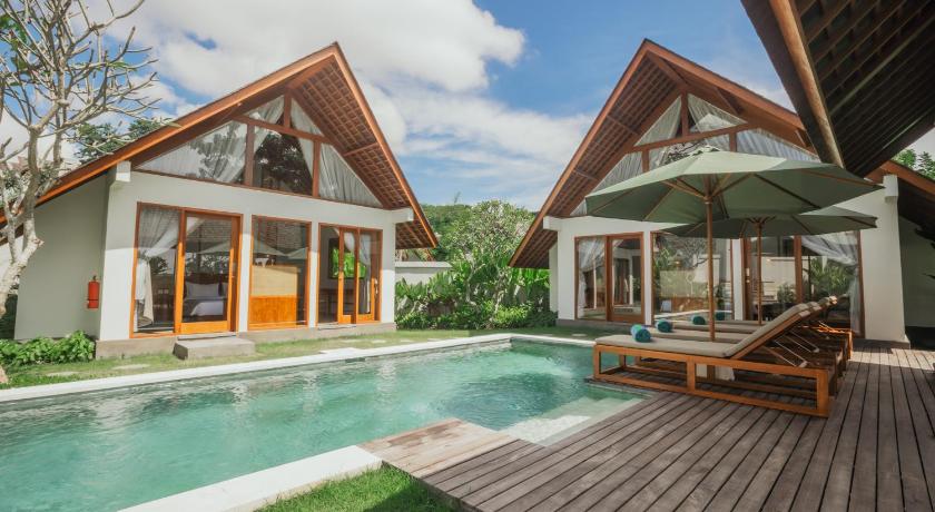 バリ Arpana Luxury Private Pool Villas 4つ星 ホテル 眺望