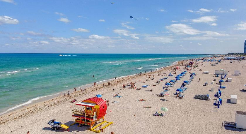 마이애미 비치 (FL) Beachside 1 b/r, w/2 Queen Beds, Ocean Drive SOBE 4성급 숙소 스위트룸