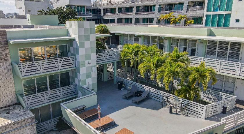 마이애미 비치 (FL) Beachside 1 b/r, w/2 Queen Beds, Ocean Drive SOBE 4성급 숙소 레스토랑