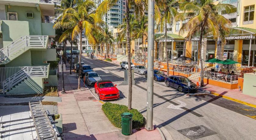 마이애미 비치 (FL) Beachside 1 b/r, w/2 Queen Beds, Ocean Drive SOBE 4성급 숙소 외관