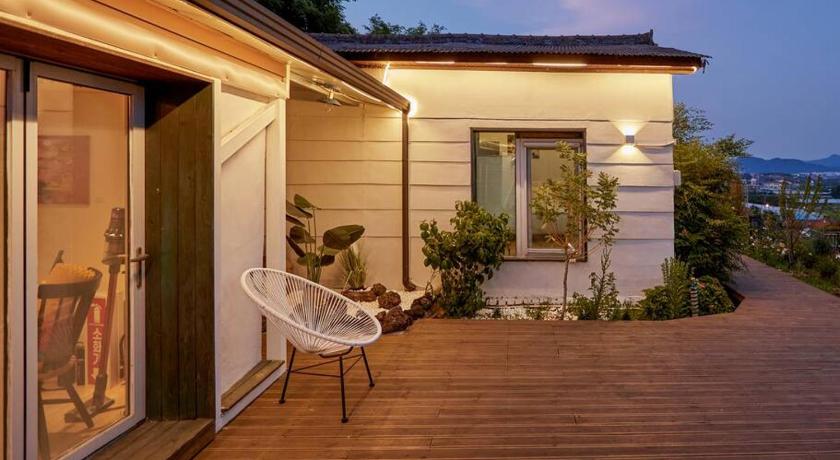 キョンサン Tokkijib Stay 3つ星 シングルルーム ロビー