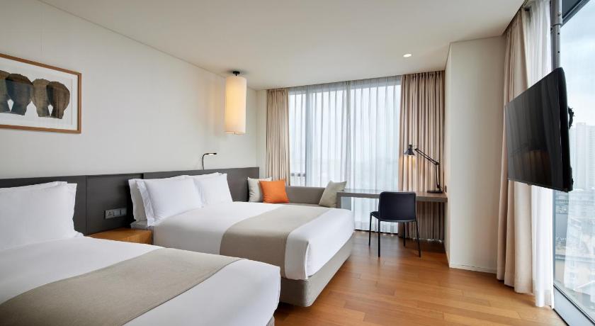 天安 Shilla Stay Cheonan Asan - Samsung Display City 4つ星 ホテル 客室