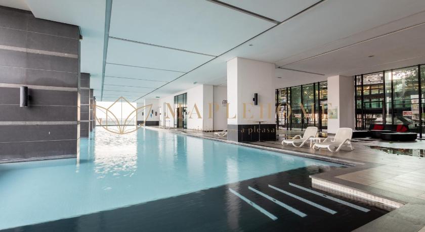 マラッカ The Shore Premier Suites Melaka 4つ星 ゲストハウス 眺望