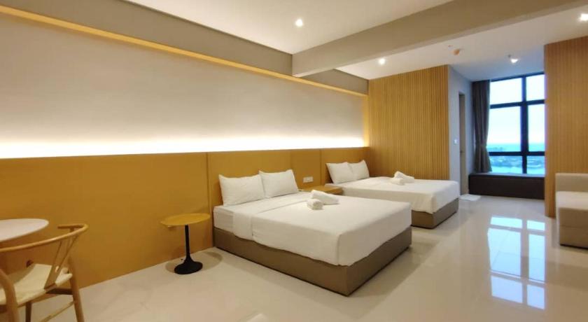 コタキナバル The Shore Kota Kinabalu City Centre by LW Suites 5つ星 ホテル 眺望