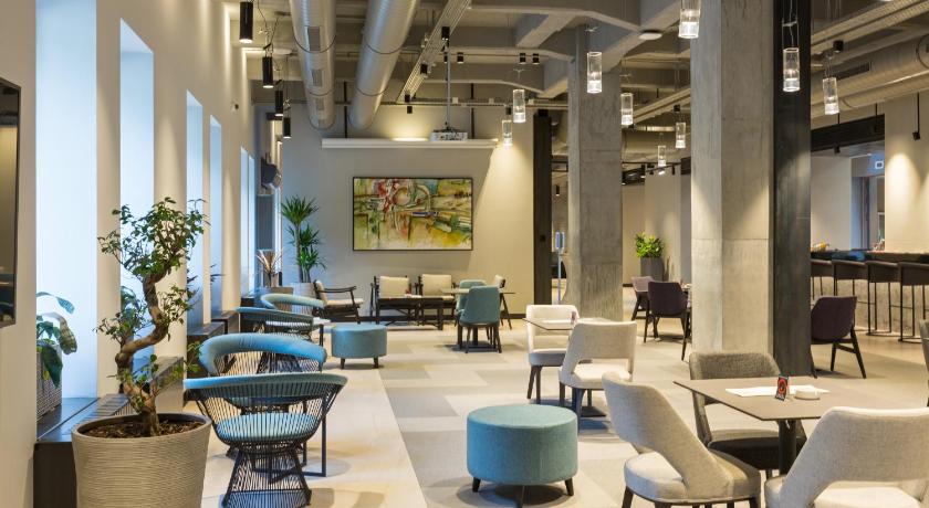 베오그라드 Hotel Mona Plaza 4성급 호텔 로비