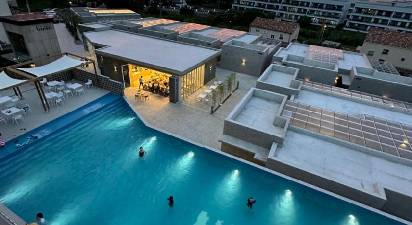 チェジュ Jeju Nueve Poolvilla & Resort 5つ星 ホテル 眺望