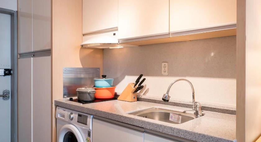 ソウル Oasis Hongdae City View 4つ星 ホテル レストラン