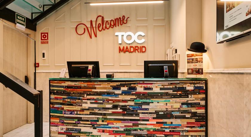 Lobby, TOC Hostel Madrid in Madrid TOC Hostel Madrid