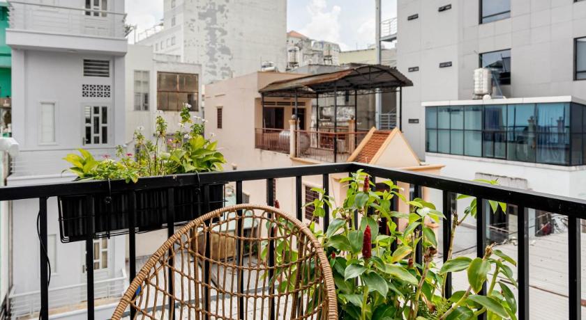 ホーチミン Mersey Central Saigon Apart'Hotel 4つ星 ホテル 眺望