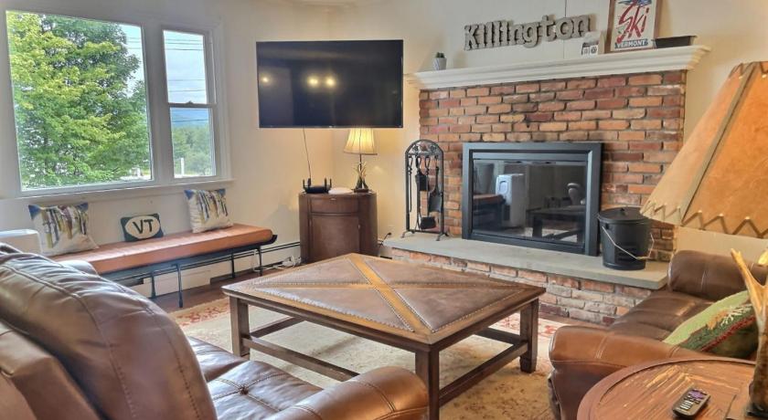 基灵顿 (VT) DoubleDen- AC, Hot Tub, Fire pit, Grill, Game Room 4星级 住宿 景观