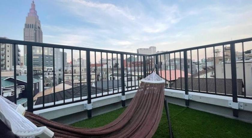 东京 ShibuyaYoyogi Shinjuku 8psn 70sqm New Apartment Maisonette 4星级 住宿 大堂