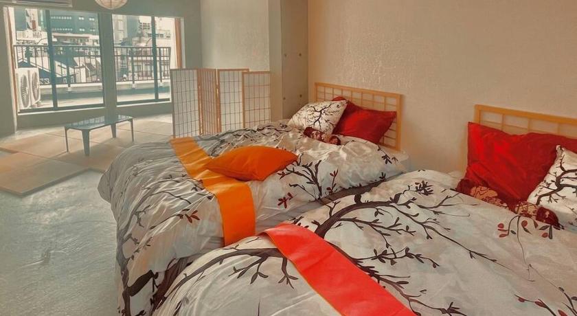 东京 ShibuyaYoyogi Shinjuku 8psn 70sqm New Apartment Maisonette 4星级 住宿 泳池