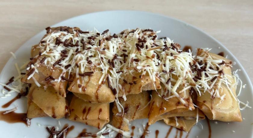 발리 The volcano 호텔 레스토랑