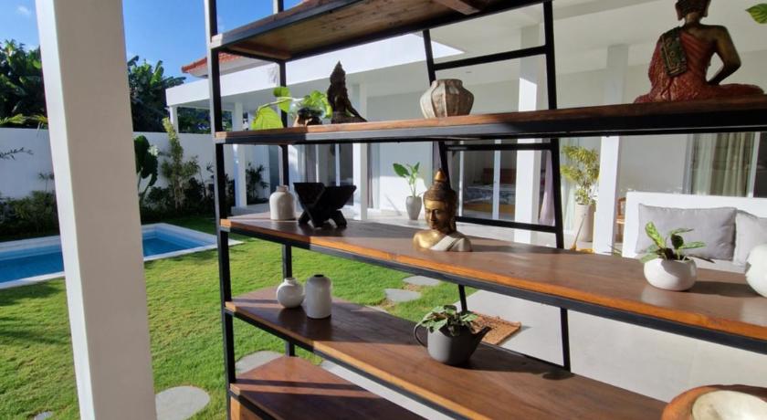 발리 BrandNew 3 bedroom villa Canggu 4성급 싱글룸 레스토랑