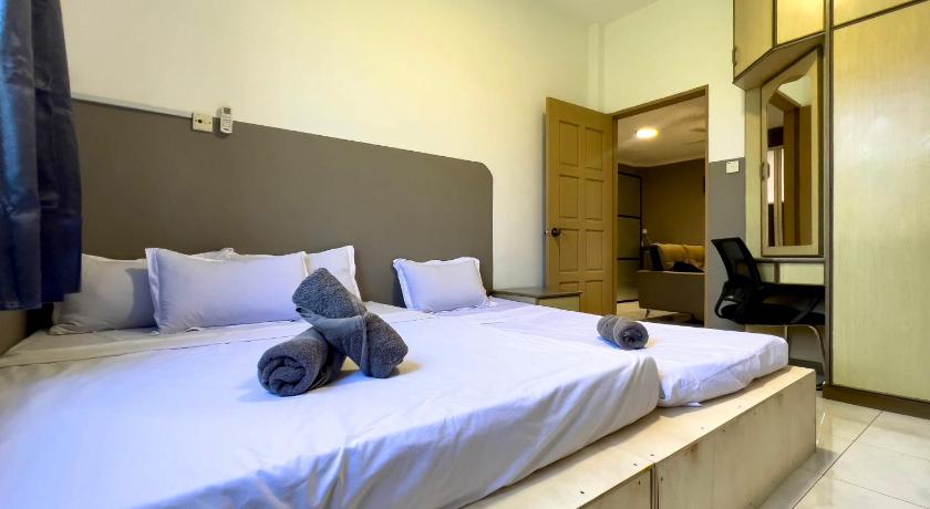 コタキナバル Hush Inn @ Taman Penampang 4つ星 ゲストハウス 客室