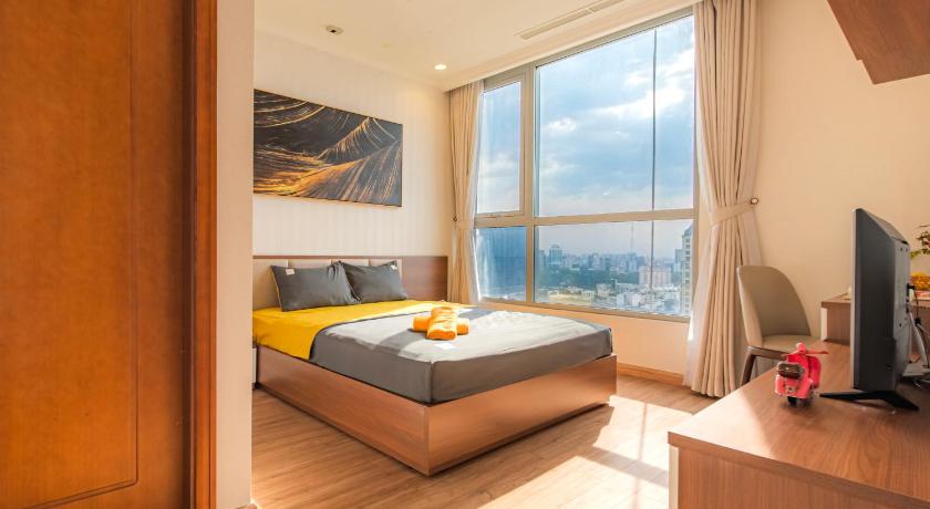 胡志明市 Chalton Suites - Landmark 81 Area, Ice Rink & Grand Park 4星级 民宿 景观