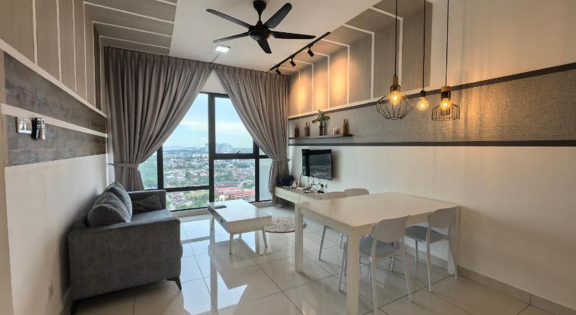ジョホールバル Midvalley Southkey Cozy Suite@Johor Bahru 4つ星 ゲストハウス スイート