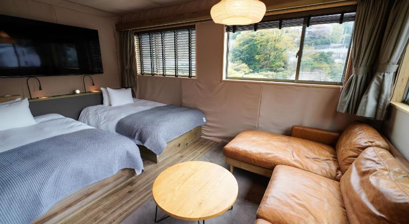 유가와라 The BASE GLAMPING YUGAWARA 4성급 숙소 수영장