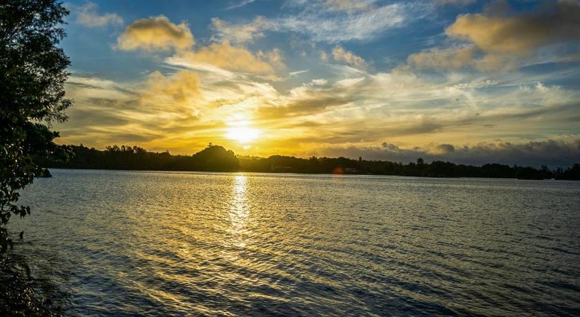 冲绳岛 遊びの宿 海陽 4星级 单人房 餐厅