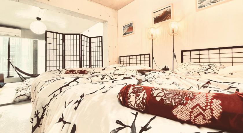 东京 ShibuyaYoyogi Shinjuku 8psn 70sqm New Apartment Maisonette 4星级 住宿 套房