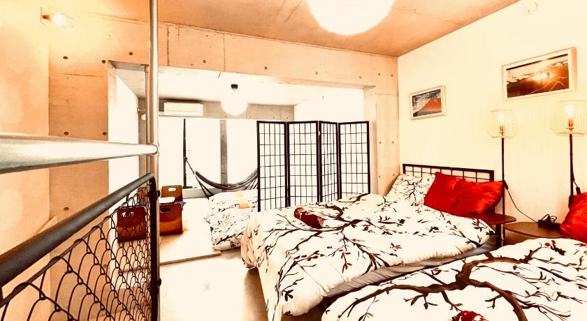 东京 ShibuyaYoyogi Shinjuku 8psn 70sqm New Apartment Maisonette 4星级 住宿 套房