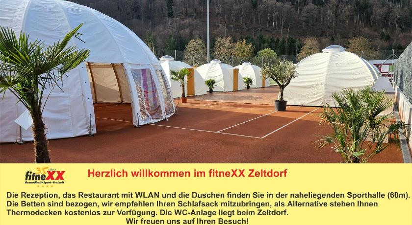 fitneXX Zelt-Dorf