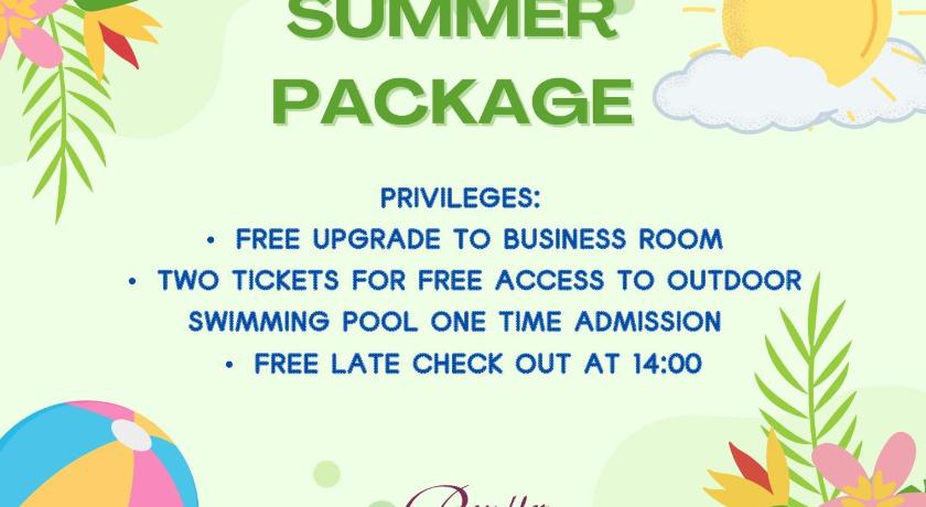 Imagine din Summer Package - Free Upgrade to Business Room  with Free Pool access for 2 per room per night 5
