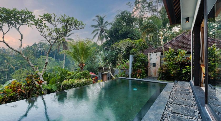 バリ Kaja Villa 4つ星 ホテル ロビー