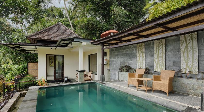 バリ Kaja Villa 4つ星 ホテル レストラン