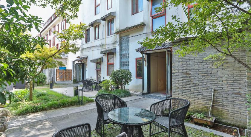 자싱 Wuzhen Residence B&B 게스트하우스 레스토랑