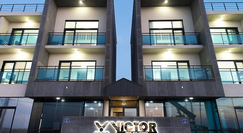 チェジュ Jeju Puti Victor Pension 3つ星 ゲストハウス プール