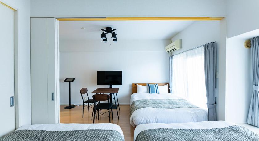 福岡 Elstanza Tenjin Higashi 3つ星 ゲストハウス 客室