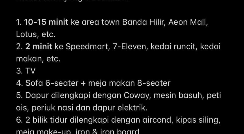 말라카 말라카 시내의 프라이빗 하우스 (m², 침실 2개, 프라이빗 욕실 1개) (D' Bilal Zainal Homestay ) 3성급 게스트하우스 객실