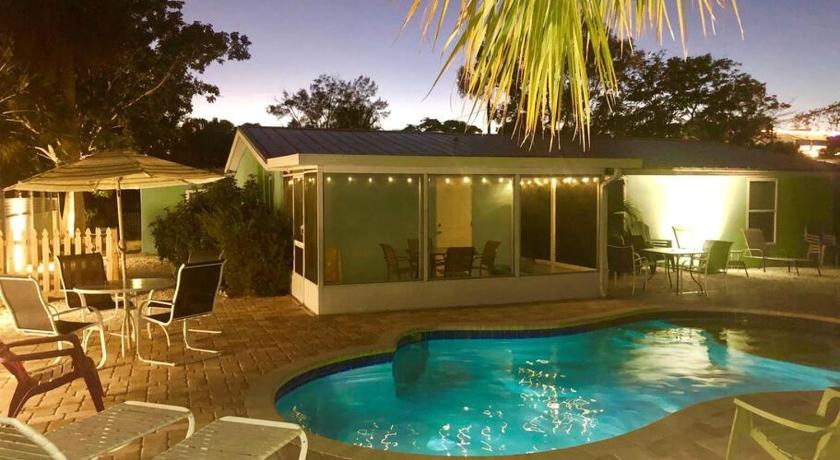 시에스타 키 (FL) Pool View, One Bedroom Walk To Beach Daily Rentals 3성급 숙소 전망