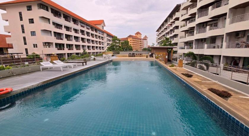 パタヤ Jomtien Plaza Residence 3つ星 ホテル ロビー