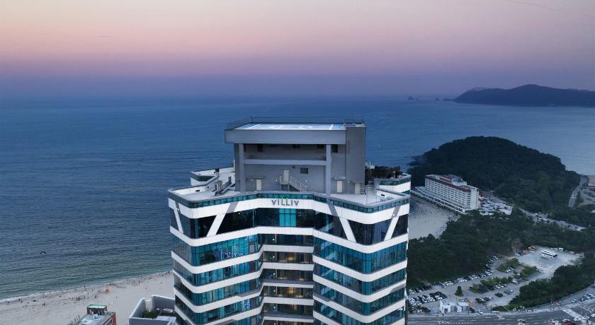 プサン NewCZ Haeundae Residence 4つ星 ホテル 眺望
